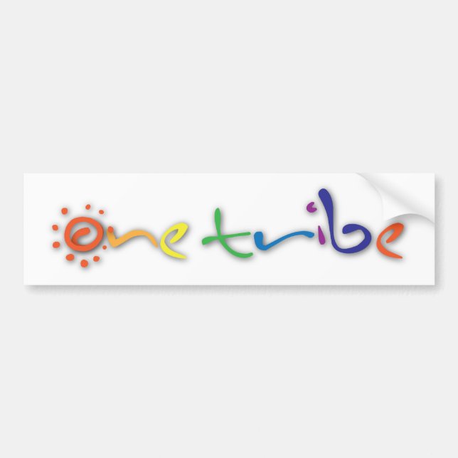 onetribe Autoaufkleber (Vorne)