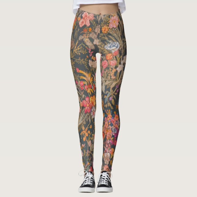 Onflora Floral Legging Leggings (Vorderseite)