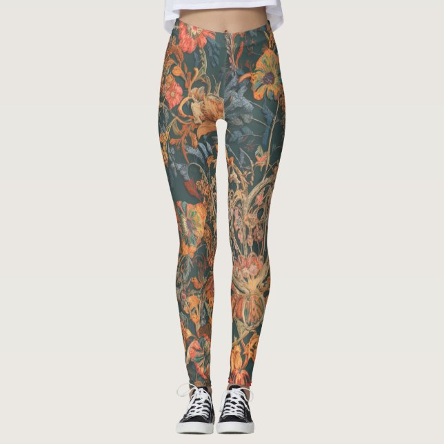Onflora Floral Legging Leggings (Vorderseite)