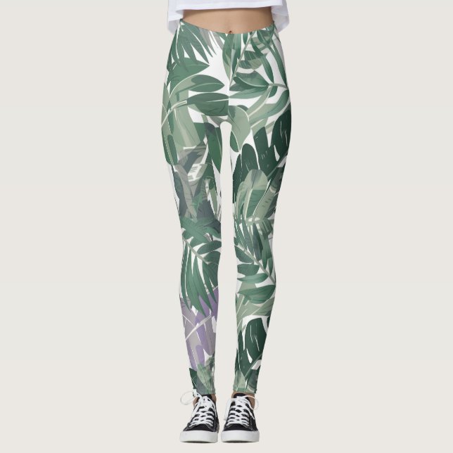 Onflora Floral Legging Leggings (Vorderseite)