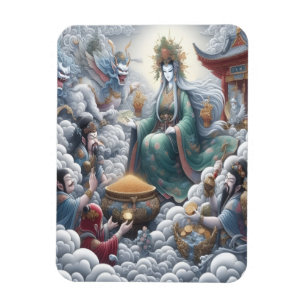 Oni Dreams Flexibler Foto-Magnet Magnet