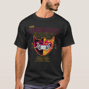 Oni-Maske japanische Kultur - Der Bushido-Geist T-Shirt