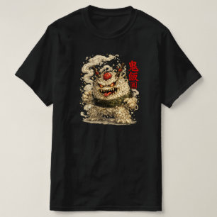 Oni Nudel Yokai – Japanisches Lebensmittel-Monster T-Shirt