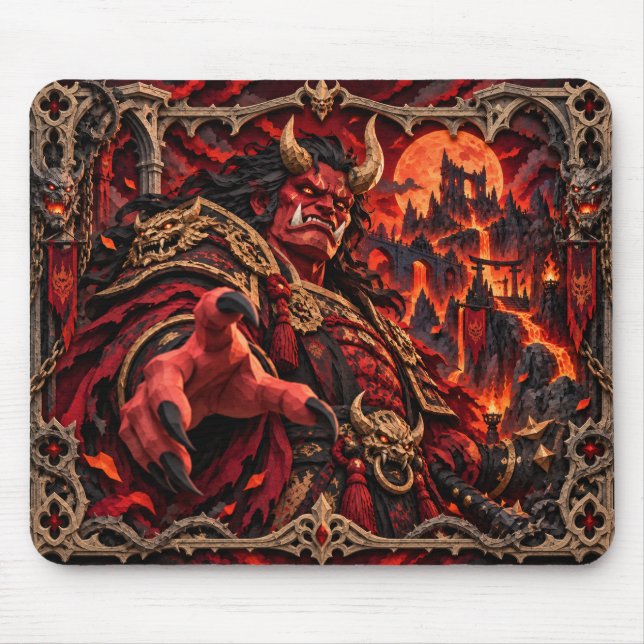 Oni, Paper Cut Monster Mousepad (Vorne)