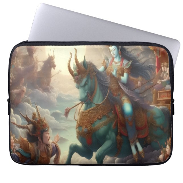 Oni Rider Laptop Sleeve (Vorderseite)