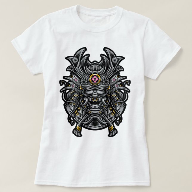 Oni Samurai Mask T-Shirt (Design vorne)