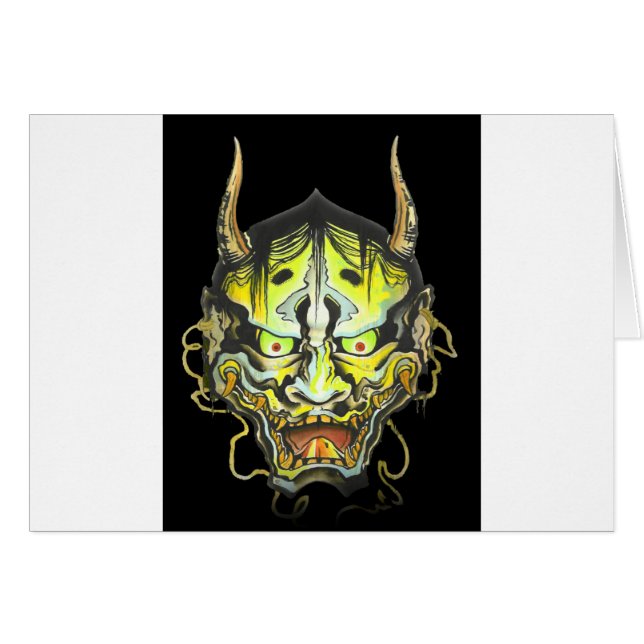 Oni Teufelsdesign (Vorderseite (Horizontal))