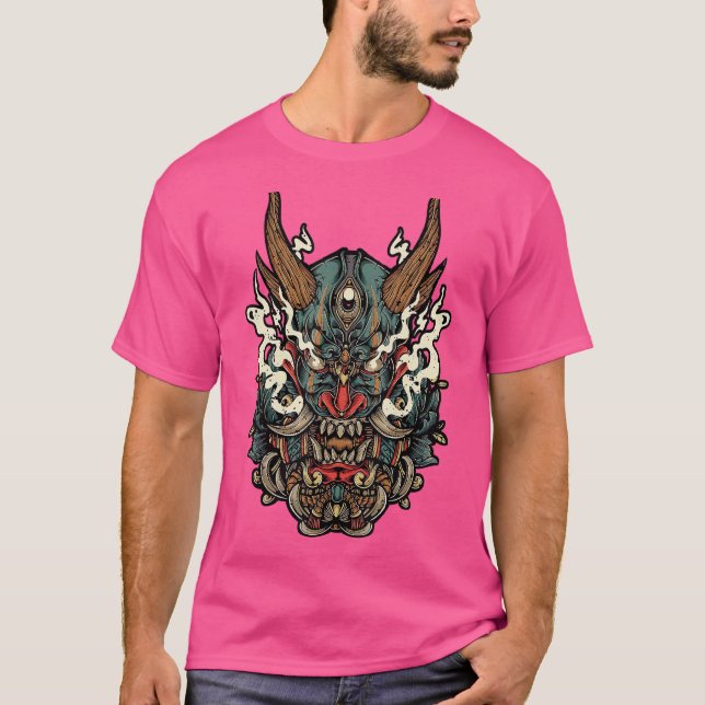 Oni Yokai Demon Mystic Legend Angry Japanischer My T-Shirt (Vorderseite)