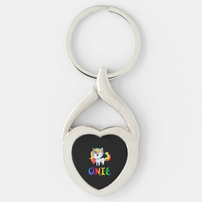 Onie Unicorn Schlüsselanhänger (Vorderseite)