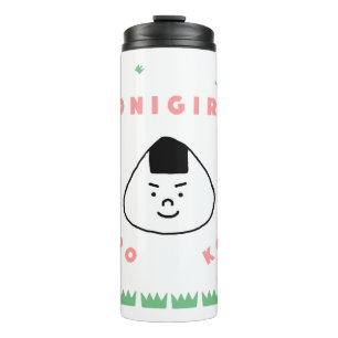 Onigiri Koro Koro (die Rolling Rice Balls) Thermosbecher