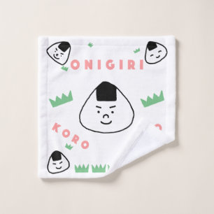 Onigiri Koro Koro (die Rolling Rice Balls) Waschlappen