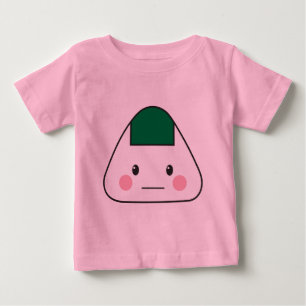 Onigiri omusubi japanisches Reisball-Meerespflanze Baby T-shirt