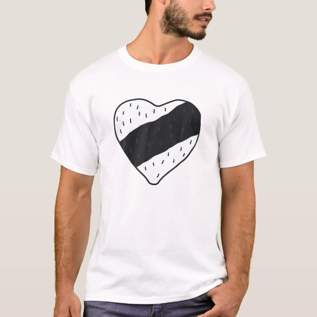 Onigiri Rice Balls Collection Niedlich Japanisch F T-Shirt (Vorderseite)