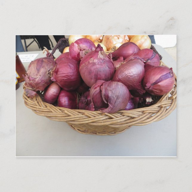 Onion Bowl Postkarte (Vorderseite)