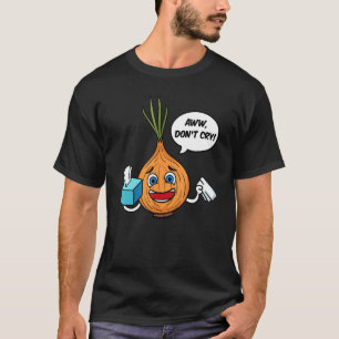 Onion Bulb Shallot Vegeterian Bauer Gardener Don' T-Shirt