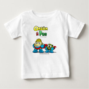 Onion & Pea characters Baby t-shirt. T-shirt