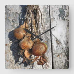 ONIONS QUADRATISCHE WANDUHR