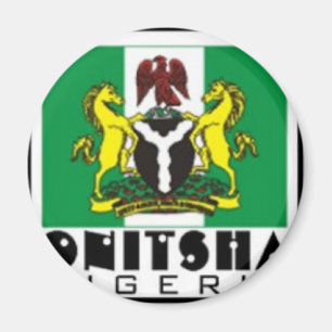 Onitsha, Nigeria-T - Shirt und usw. Magnet
