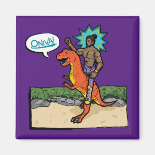 ONIVA! Dino Lutteur Magnet