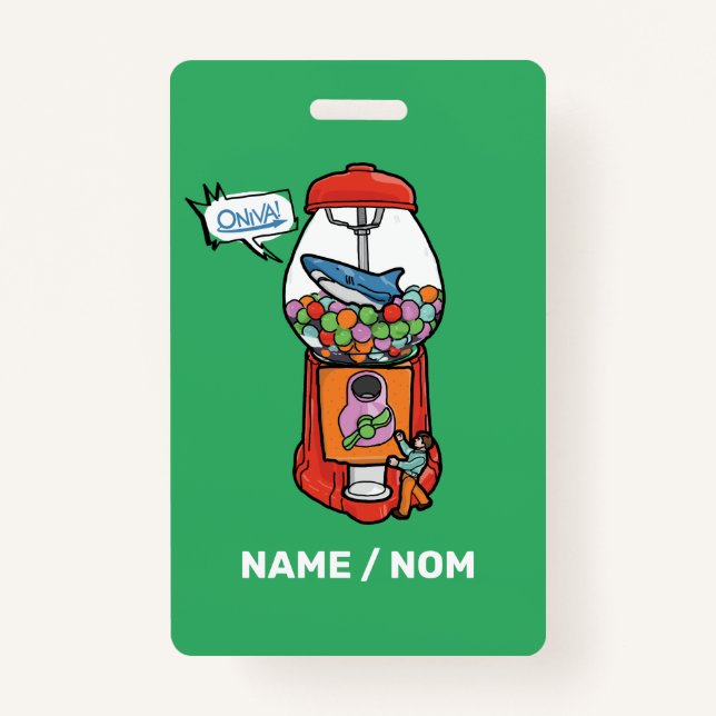 ONIVA! Gomme Balloune Ausweis (Vorderseite)