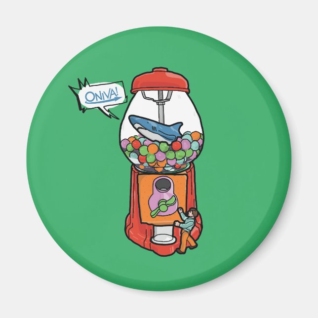 ONIVA! Gomme Balloune Magnet (Vorne)