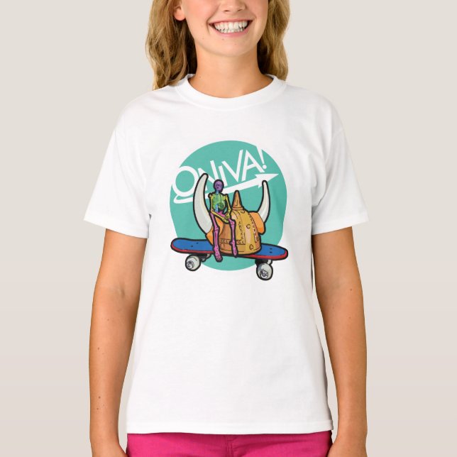 ONIVA! Squelette Viking T-Shirt (Vorderseite)