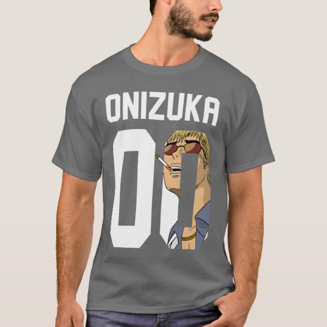 Onizuka Freunde Retro T-Shirt (Vorderseite)