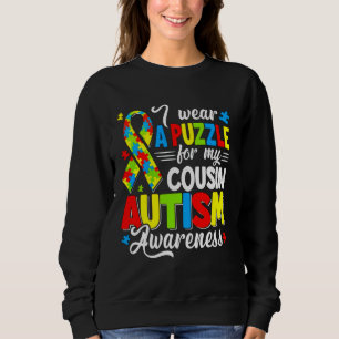 Onkel Autism Wear Puzzle Cousin Bewusstsein Sweatshirt