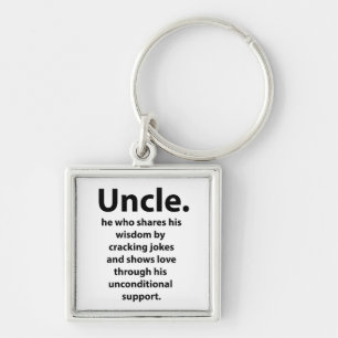 Onkel Bester Onkel Aller Zitate Typografie Onkel Schlüsselanhänger