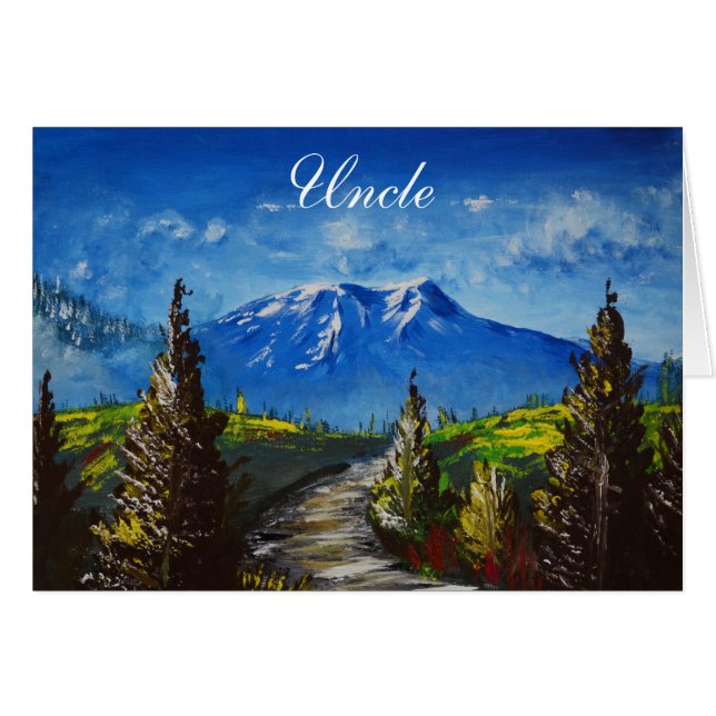 Onkel Card (Vorderseite (Horizontal))