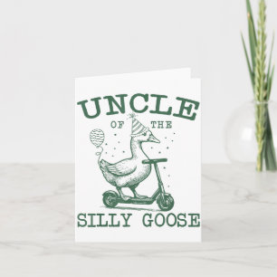 Onkel der dummen Gans erster Geburtstag Familie Ma Karte
