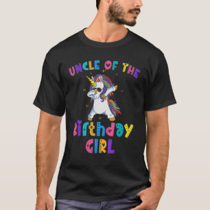 Onkel der Geburt Prinzessin Girl Dabbing Unico T-Shirt