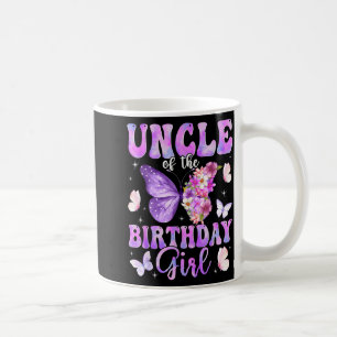 Onkel der Geburtstags-Schmetterlingsfamilie Kaffeetasse
