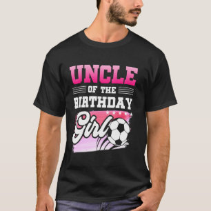 Onkel der Geburtstagsfeier Fußballspieler Sport T-Shirt