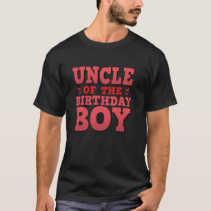 Onkel der Geburtstagsjunge Familie Geburtstag Jung T-Shirt