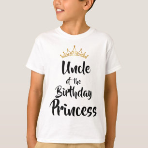Onkel der Geburtstagsprinzessin Matching Family T-Shirt