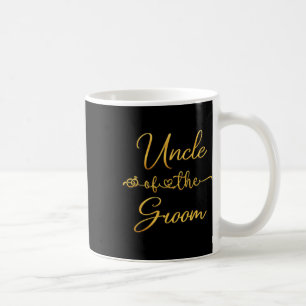 Onkel der Groom-Hochzeitsfeier für ihn Kaffeetasse