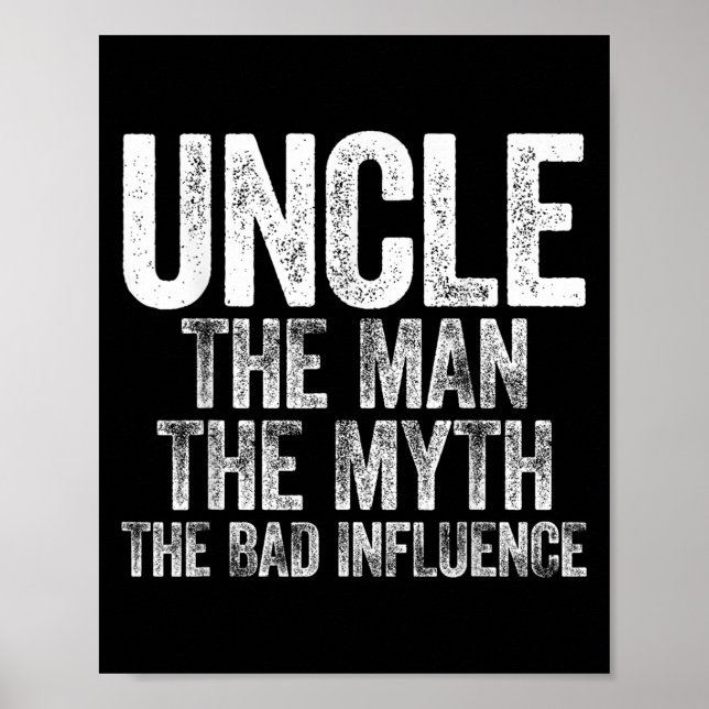 Onkel Der Mann der Mythos Der schlechte Einfluss S Poster (Vorne)