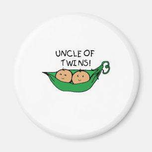Onkel der Zwillings-Hülse Magnet