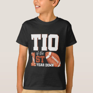Onkel des 1-jährigen Geburtstags-Fußballs 1. Jahr  T-Shirt