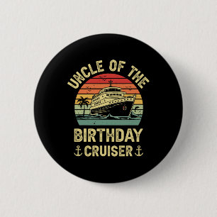 Onkel des Geburtstags-Cruisers Geburtstags-Kreuzfa Button