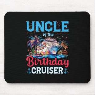 Onkel des Geburtstags-Cruisers Lustige Kreuzfahrt Mousepad