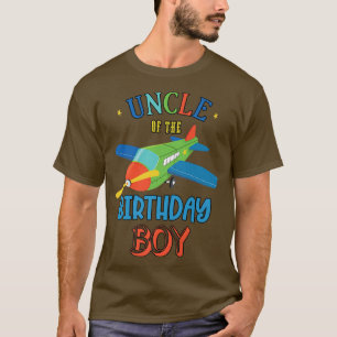 Onkel des Geburtstagsfliegerthemas Matching T-Shirt