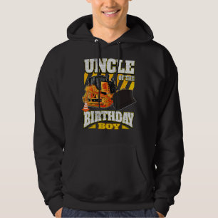 Onkel des Geburtstagsjungen Bulldozer Hoodie