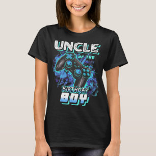 Onkel des Geburtstagsjungen passendes Videospiel G T-Shirt