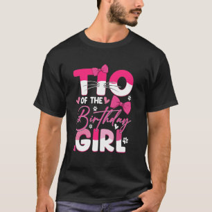 Onkel des Geburtstagsmädchens Katze Kätzchen Famil T-Shirt
