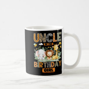 Onkel des Geburtstagsmädchens Safari Dschungel wil Kaffeetasse
