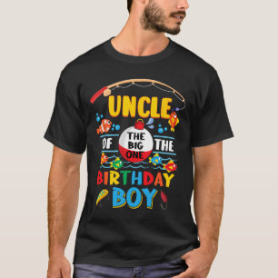 Onkel des großen Fischfangs 1. Geburtstag Ofischal T-Shirt