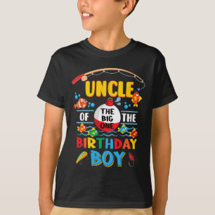 Onkel des großen Fischfangs 1. Geburtstag Ofischal T-Shirt