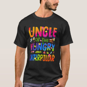 Onkel des hungrigen Raupen süßer 1. Geburtstag  T-Shirt